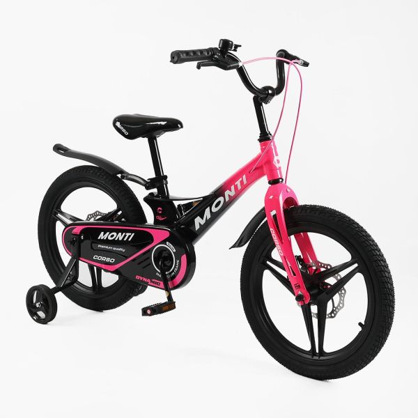 Дитячий двоколісний Велосипед 18 дюймів Corso «Monti» (MT-18352) 