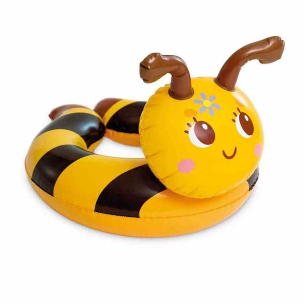 Дитячий надувний круг 59220, 58 x 55 см  Бджілка