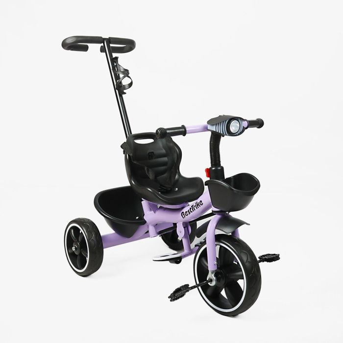 Дитячий триколісний велосипед Best Trike (BS-659048/BS-6590-48) колеса EVA, сталева рама, батьківська ручка