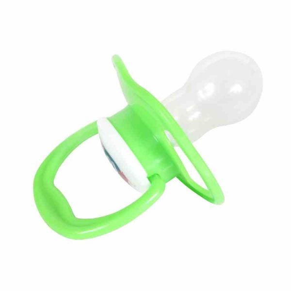 Дитяча пустушка силіконова MGZ-0514(Green) кругла