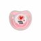 Пустушка силіконова кругла MGZ-0516(Pink) з ковпачком