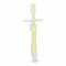 Силіконова зубна щітка Mumlove MGZ-0707(Yellow) з обмежувачем