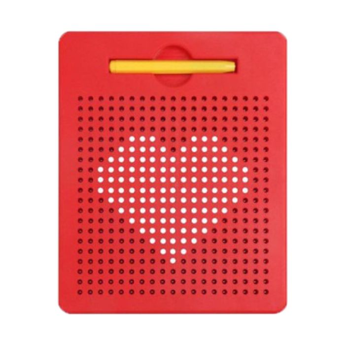 Магнітний планшет "MagPad" TSQ-380B(Red) 21,5см стілус, металеві кульки