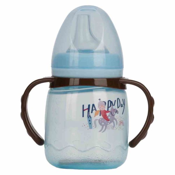 Поїльник з силіконовим носиком MGZ-0314(Blue) 180 мл