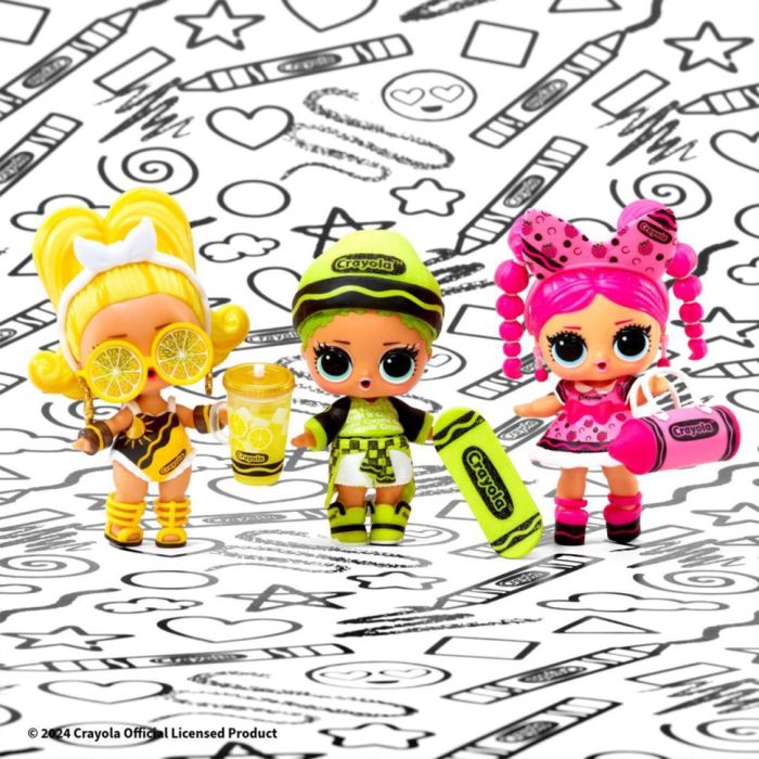 Ігровий набір із лялькою L.O.L. Surprise! 505259 серії Loves Crayola