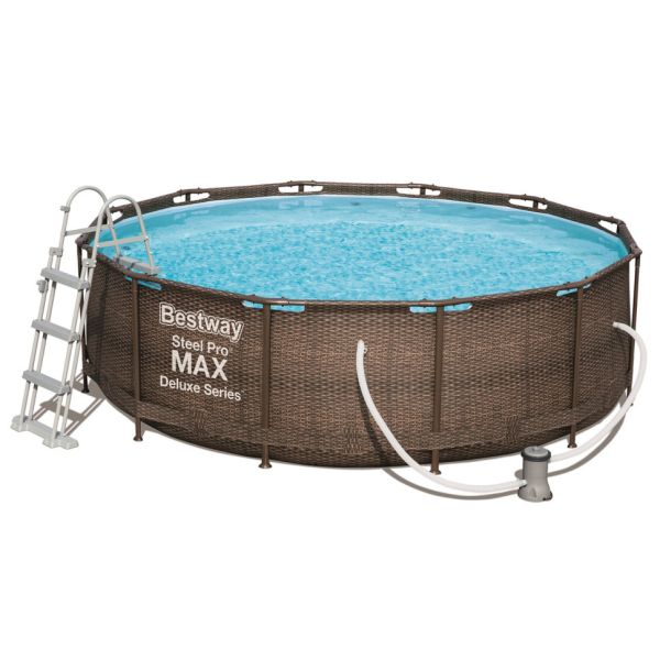 Басейн каркасний 56709 фільтр-насос, сходи, в коробці