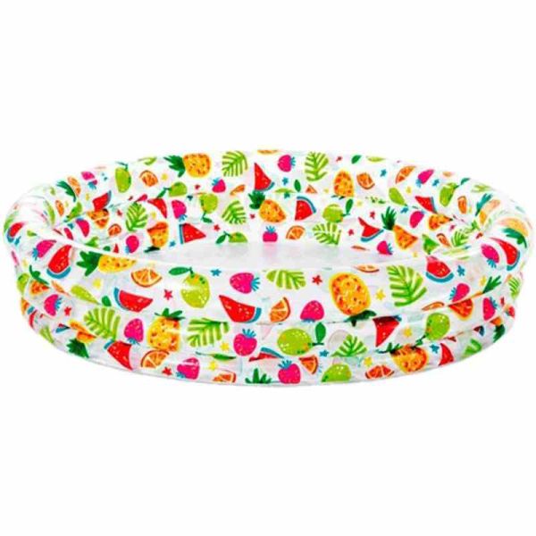 Дитячий надувний басейн "Фрукти" 59431-2, 220 л