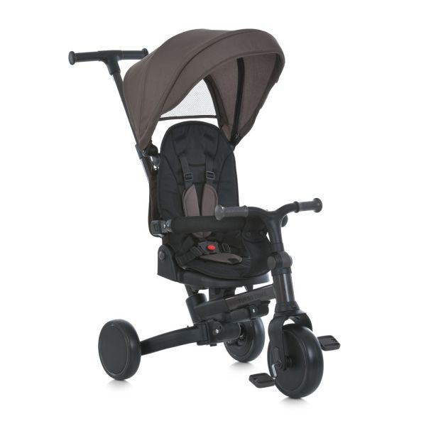 Дитячий триколісний Велосипед 4в1 TURBOTRIKE (MT 1036 brown) складний, поворотний