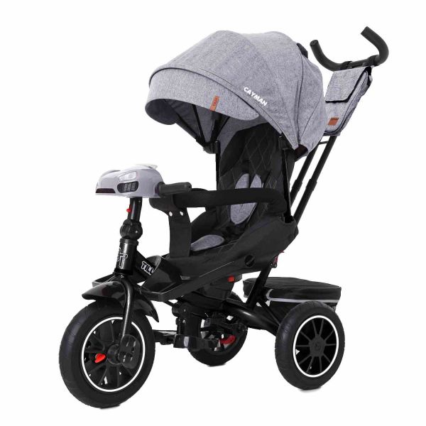 Триколісний велосипед TILLY CAYMAN (T-381/7 Сірий)