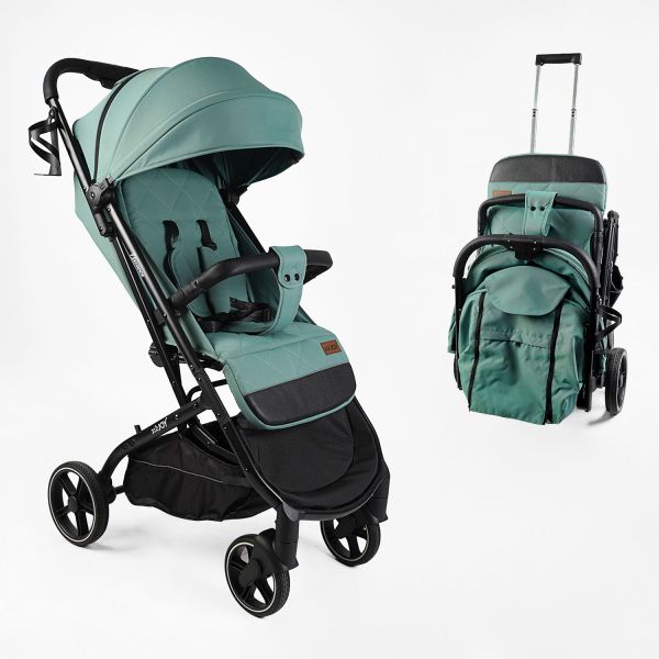 Коляска прогулянкова дитяча JOY "Elegans" (A-40481) зелена