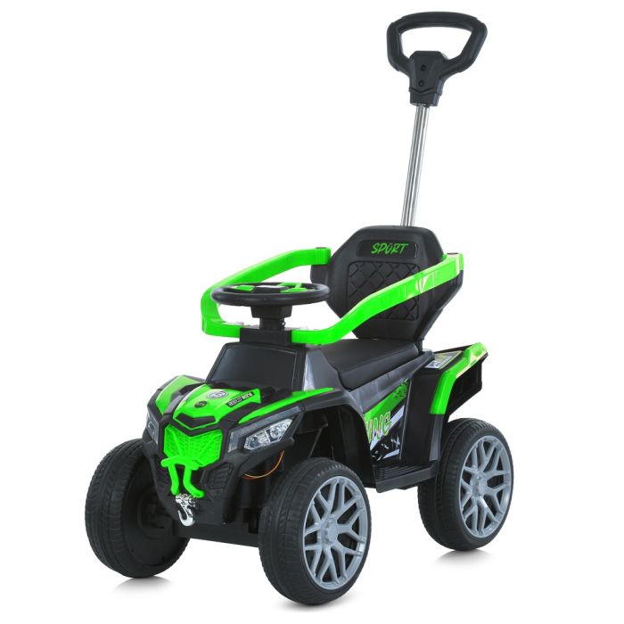 Дитяча каталка-толокар Квадроцикл Bambi Racer (M 6126EBLR-5) шкіра, музика, світло