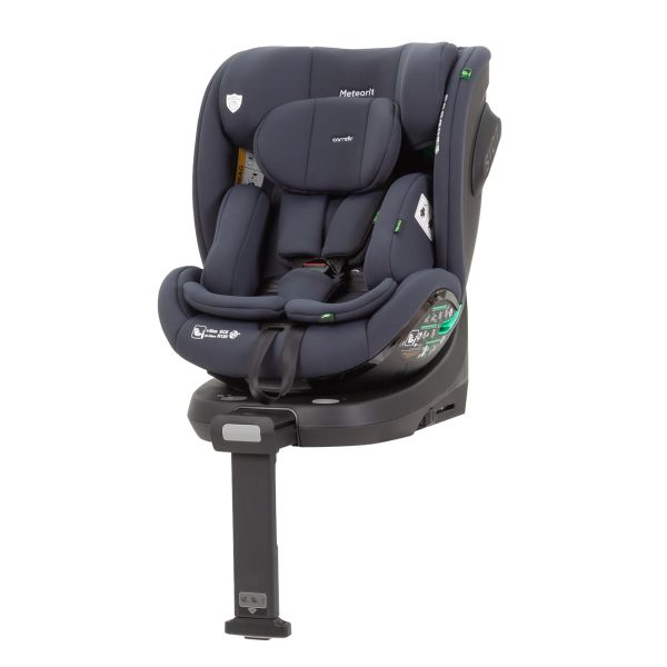 Дитяче Автокрісло CARRELLO Meteorit (CRL-16001 Carbon Grey) i-Size 40-150см ISOFIX, поворот, опор.стійка