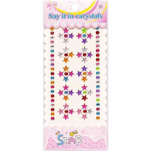 Наклейка камені "Зіроньки" XY-005 для авто, ноутбуків, телефонів Вид 3