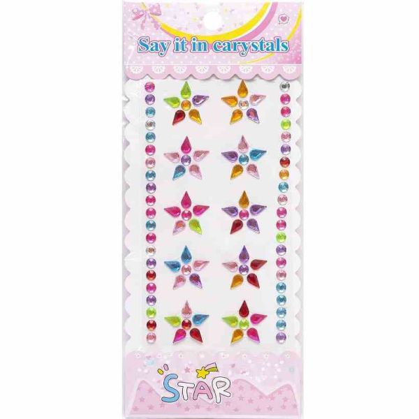 Наклейка камені "Зіроньки" XY-005 для авто, ноутбуків, телефонів Вид 6