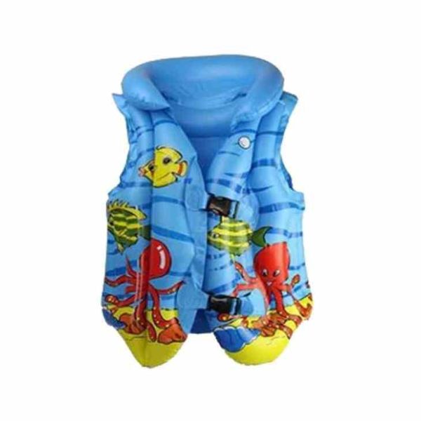 Дитячий надувний жилет BT-IG-0004(Blue) блакитний 46 см, розмір S 