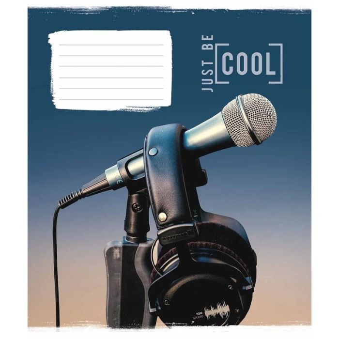 Зошит учнівський "Just be cool" 024-3383L-5 в лінію, 24 аркушів 