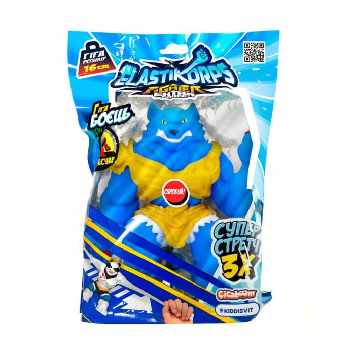 Стретч-іграшка Вовк Блупус Elastikorps DAM-2024-16-F-4 серії "Extra Force"