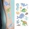 Набір дитячих блискучих тимчасових тату «Морські тварини» kids-tatto-see-set10