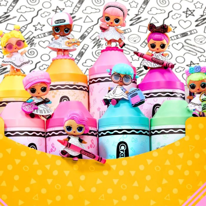 Ігровий набір з лялькою Цвітнашки L.O.L. Surprise! 505273 серії "Crayola" з аксесуарами