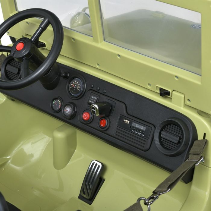 Дитячий електромобіль Джип M 5861EBLR-13(24V) до 30 кг