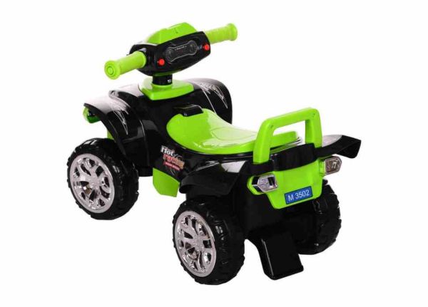 Дитяча каталка-толокар M 3502-2-5 Зелений музичний