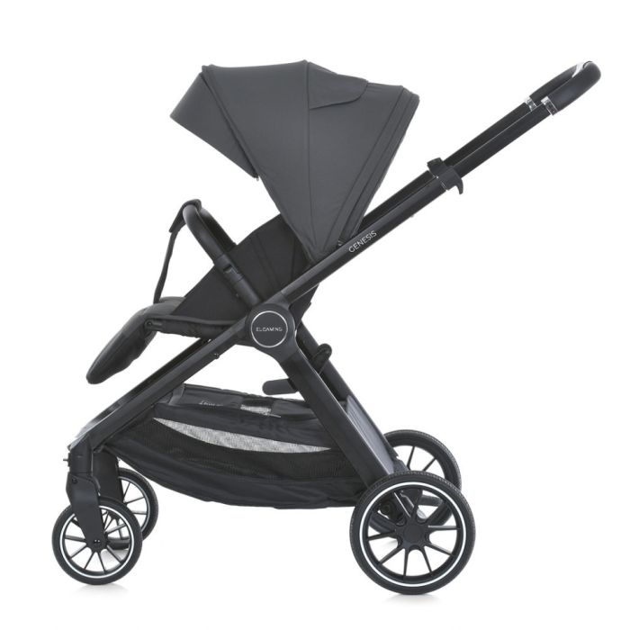 Коляска дитяча універсальна 2 в 1 GENESIS ME 1126 Asphalt Gray