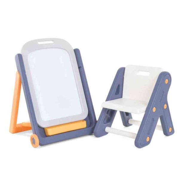 Мольберт QC-BB02 двосторонній, стільчик