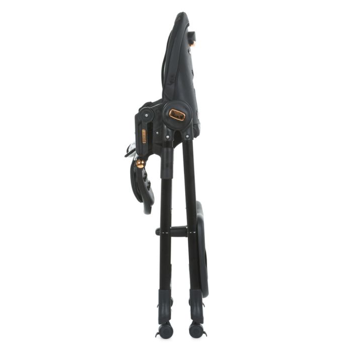 Стілець для годування ME 1037-B CRYSTAL Black Gold до 15 кг