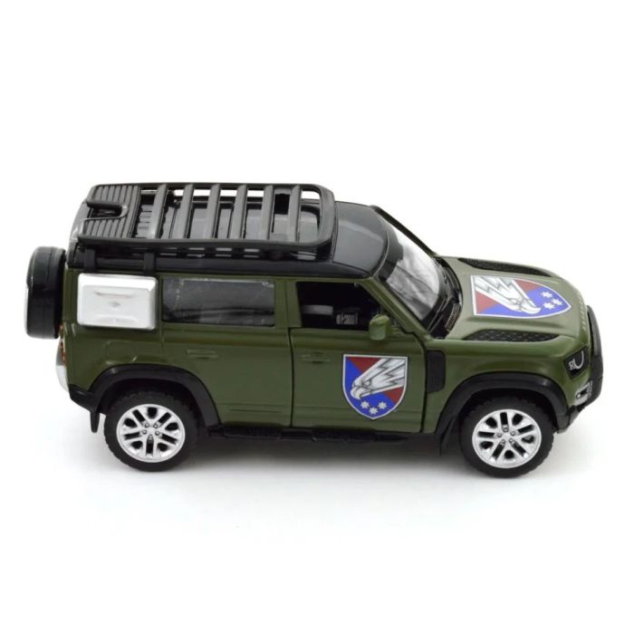 Автомодель серії «Шеврони Героїв» Land Rover Defender 110 «25 ОПДБр» TechnoDrive 250289M
