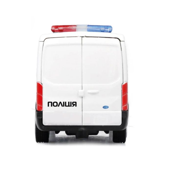 Автомодель "FORD TRANSIT VAN ПОЛІЦІЯ" TechnoDrive 250343U, 1:32