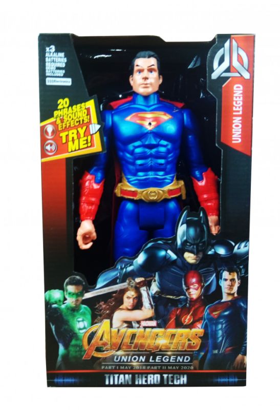 Фігурка супергероя Месники DY-H5826-33 з рухомими руками і ногами  Superman