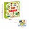Дитячий розвиваючий набір магнітів "Розпорядок дня" ML4032-03, 72 магнітні фігурки