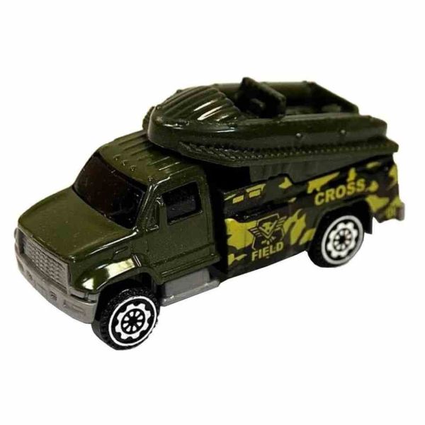 Машина дитяча "Військова машинка з човном" 7633-7, 1:64 