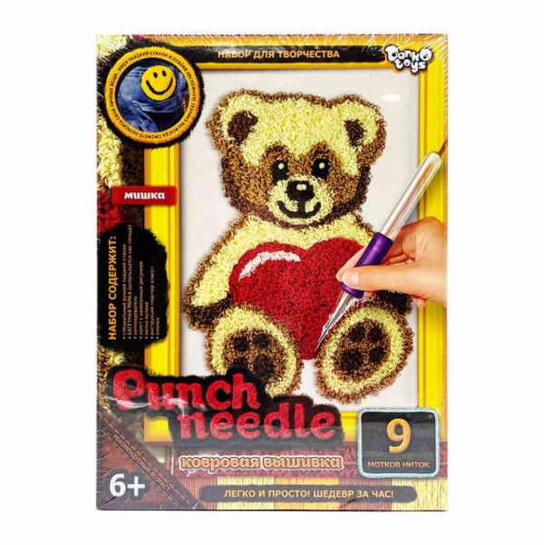 Набір для творчості "Punch Needle: Мишка" PN-01-05 килимова вишивка