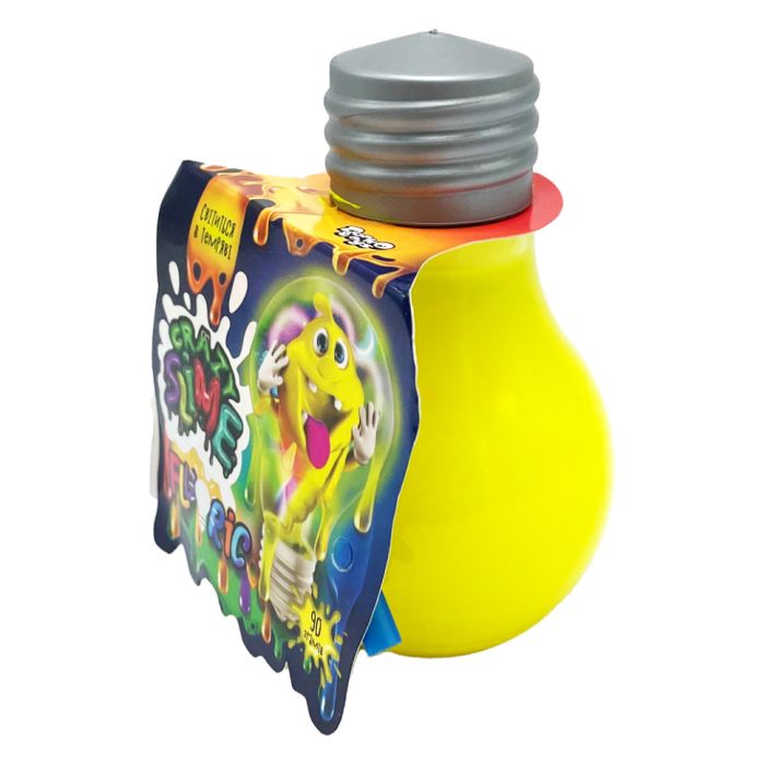 В'язка маса лампочка Fluoric "Crazy Slime" SLM-07-01U світиться в темряві Жовтий