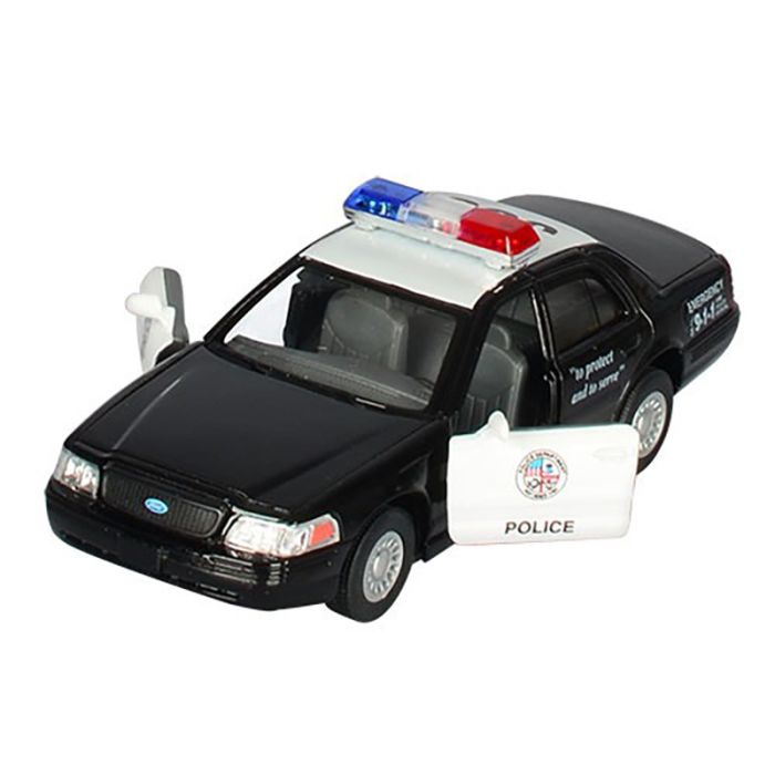 Машинка інерційна "Ford Crown Victoria Police Interceptor" KT5327W масштаб 1:36