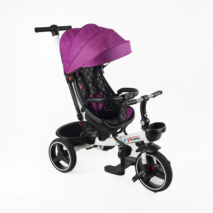 Дитячий триколісний Велосипед BestTrike "Oscar" (6390 – 17-502) поворотне сидіння, кермо складається