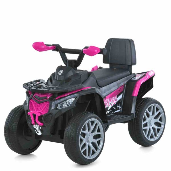 Дитяча каталка-толокар Квадроцикл Bambi Racer (M 6125EBLR-8) шкіра, музика, світло