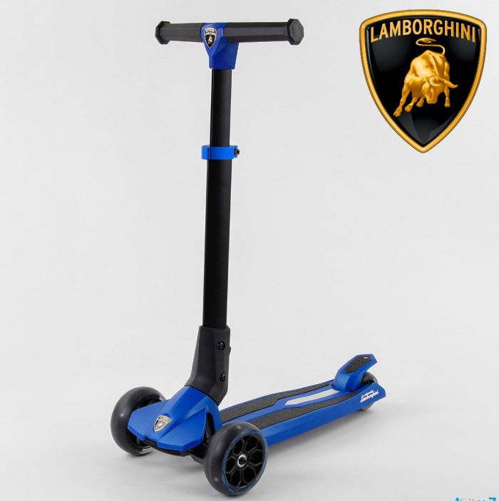 Самокат Lamborghini триколісний (LB - 20300) колеса PU зі світлом