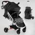 Коляска прогулянкова дитяча JOY "Elegans" (A-43081) чорний