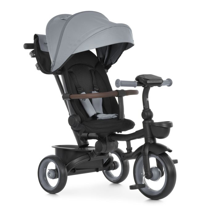 Дитячий триколісний велосипед MT 1038-1 Owl Gray