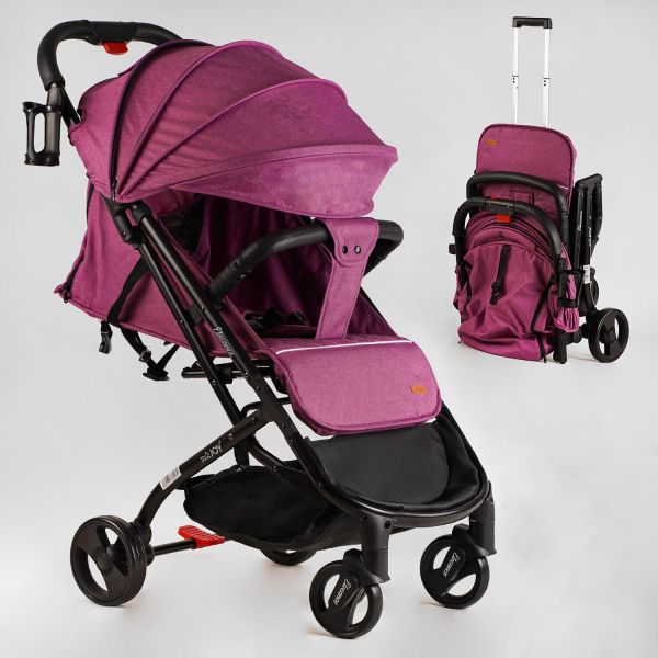 Коляска прогулянкова дитяча JOY "Elegans" (A-16207) фіолетовий