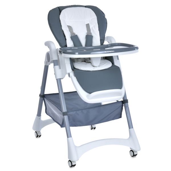 Дитячий Стільчик для годування EL CAMINO STEADY (ME 1177 Storm Gray)