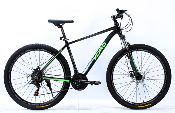 Велоcипед Спортивний Corso «Kord» 29 дюймів (KD-29637) рама алюмінієва 19’’, обладнання Shimano 21 швидкість, зібран на 75%