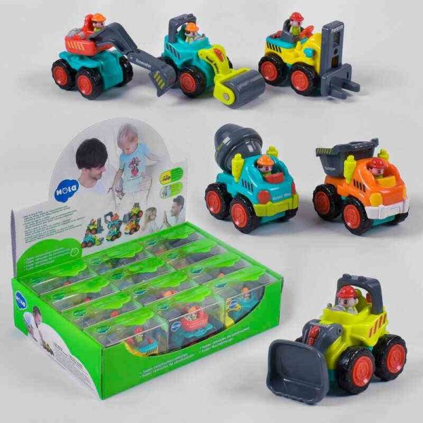 Будівельна техніка (3116 В) / ЦEНА ЗА БЛОК / 12шт в блоці