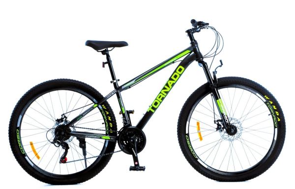 Велосипед Спортивний Corso 27.5 дюймів «TORNADO» (TR-27229) рама сталева 15.5’’, перемикачі Shimano, 21 швидкість
