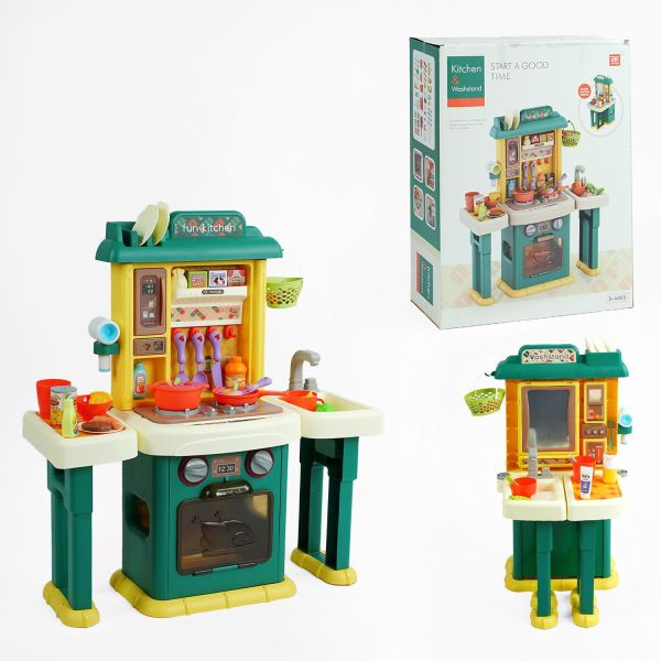 Кухня BL 107 B (6) кухня+ванна, звук, підсвічування, мелодії, парогенератор, аксесуари, помпове накачування води, в коробці