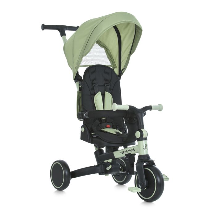 Дитячий триколісний Велосипед TURBOTRIKE (MT 1036 green) складне кермо
