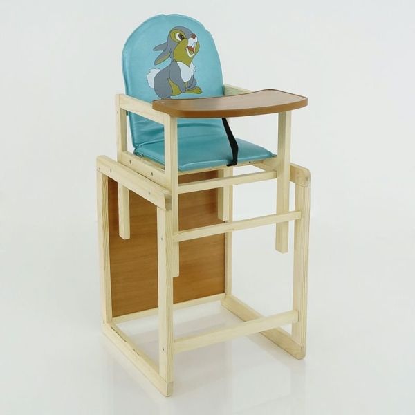 Стільчик для годування Мася (49816) Блакитний