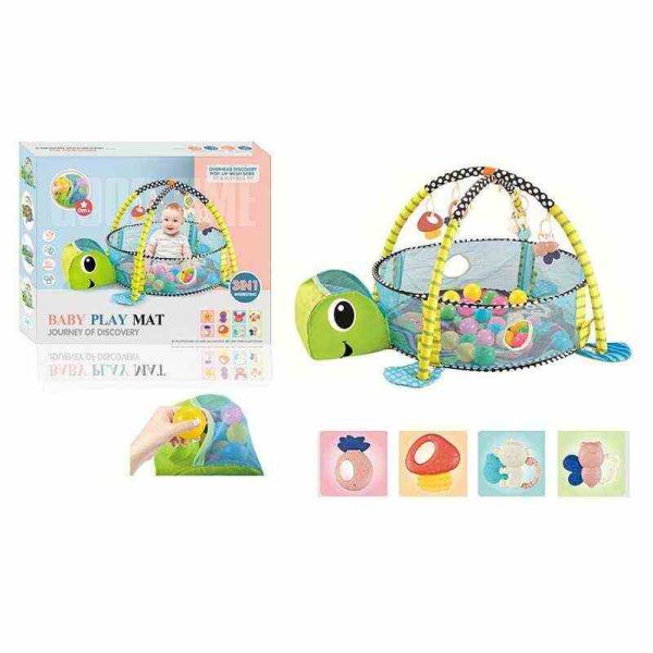 Килимок, брязкальця, набір кульок (881-1)